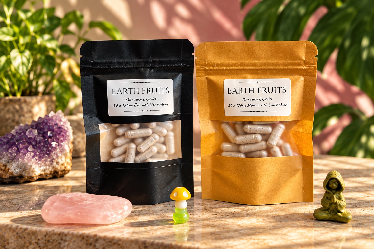 Mushroom extract capsules